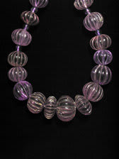 Amethyst Bead Necklace