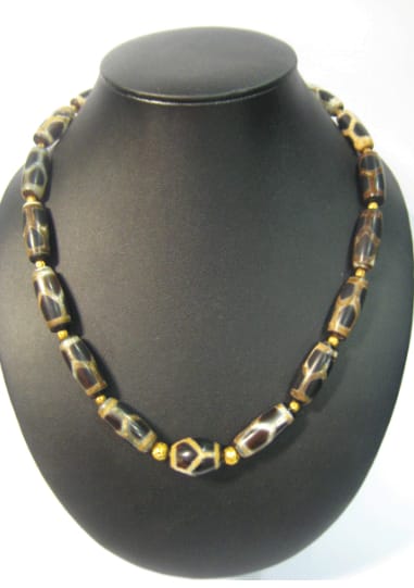 Agate Beaded Necklace