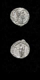 Silver Denarius of Emperor Commodus