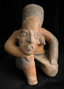 Ameca-Ezatlán Style Jalisco Terracotta Pensada Sculpture