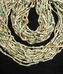Egyptian Faience Bead Necklace
