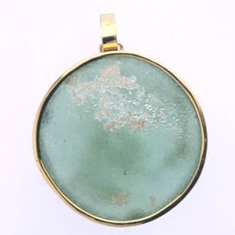 Pendant Of A Roman Glass Fragment