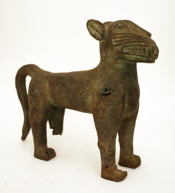 Benin Bronze Leopard