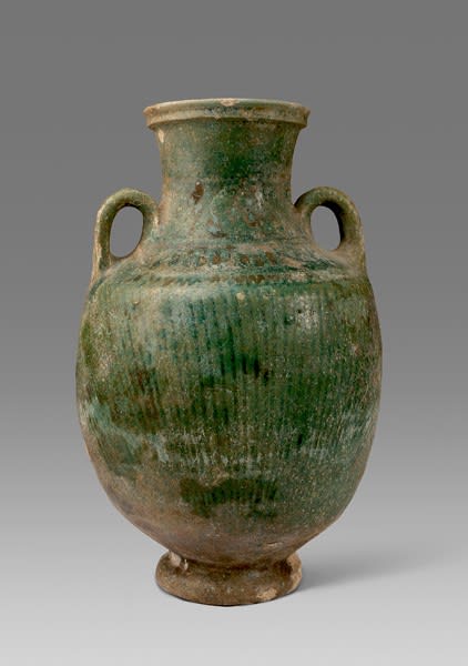 Green-Glazed Amphora