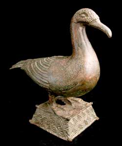 Asante Bronze Sculpture of a Bird