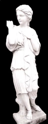 Marble Sculpture of a Standing Woman