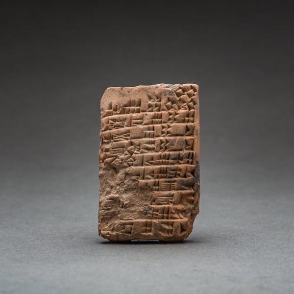 Cuneiform Clay Tablet