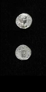 Silver Denarius of Geta Struck While Caesar