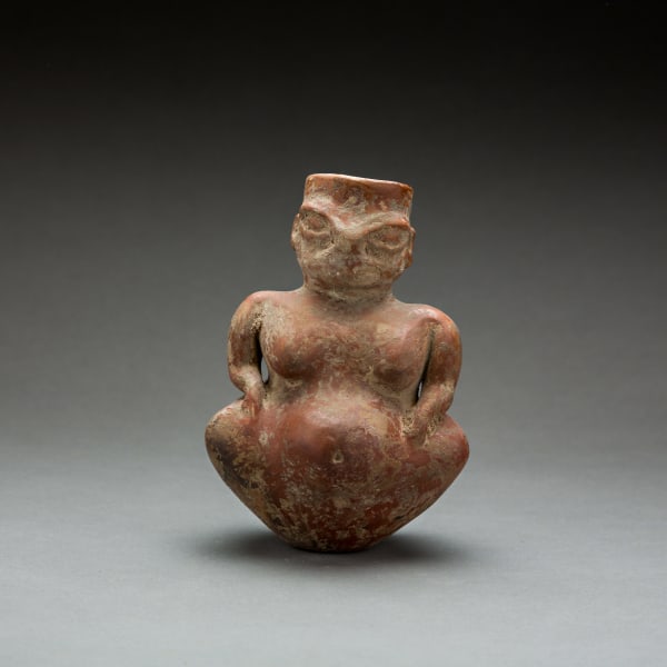 Neolithic Çatalhüyük Terracotta Fertility Goddess, 6000 BCE - 5000 BCE