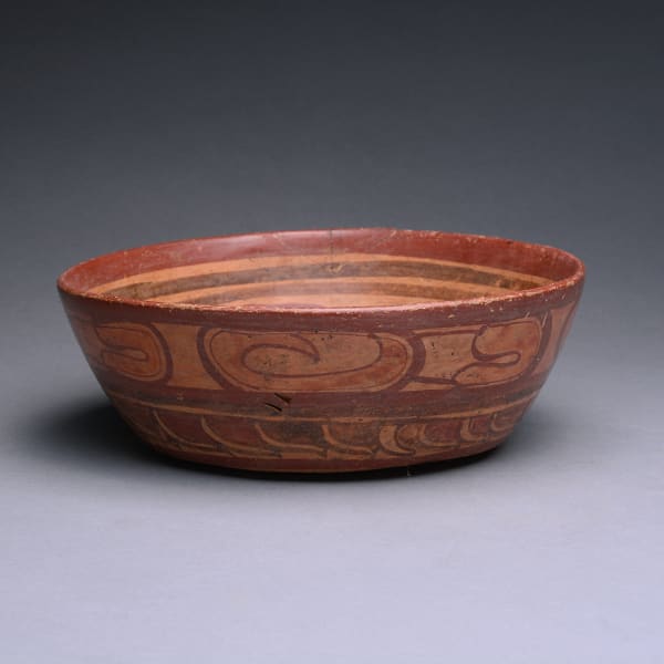 Mayan Polychrome Bowl