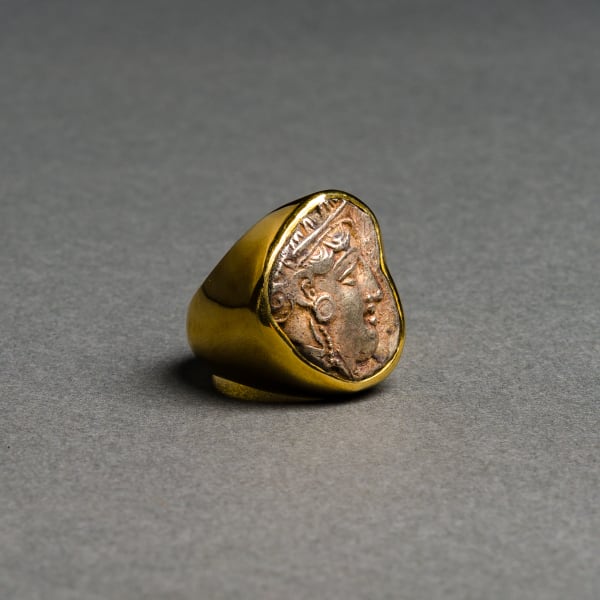 Athenian Silver Tetradrachm, 490 BCE - 322 CE