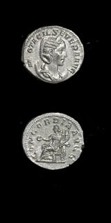 Silver Antoninianus of Empress Otacilia Severa