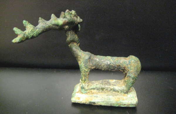 Elamite Bronze Sculpture of a Deer