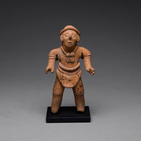 Tuxcacuesco-Ortices Style Colima Terracotta Sculpture of a Standing Man