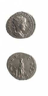Silver Antoninianus of Emperor Gordian III