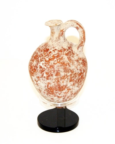 Middle Bronze Age Terracotta Oil Jug