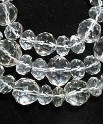 Rock Crystal Bead Necklace