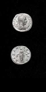 Silver Denarius of Emperor Elagabalus