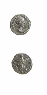 Silver Denarius of Empress Lucilla