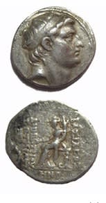 Seleucid Silver Tetradrachm of King Demetrios I