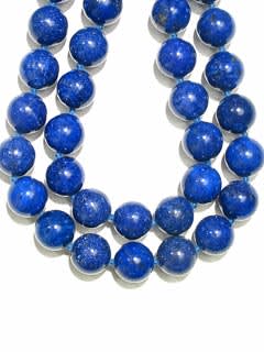 Lapis Lazuli Bead Necklace