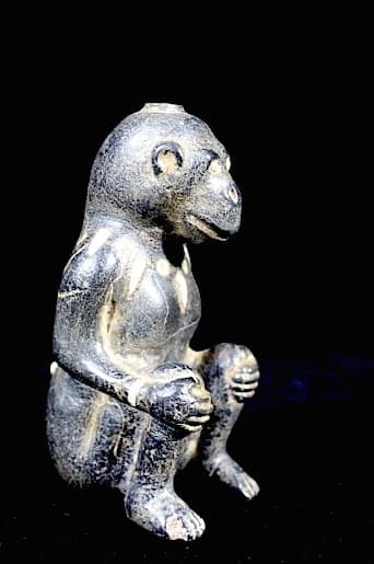Elamite Black Stone Monkey