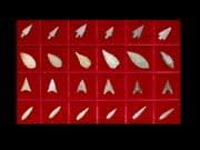Set of Twenty-Four Neolithic Flint Arrowheads