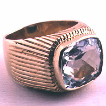 Aquamarine Ring