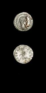 Silver Denarius of Emperor Elagabalus