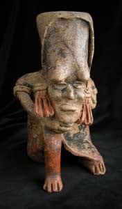 San Juanito Style Jalisco Terracotta Pensada Sculpture