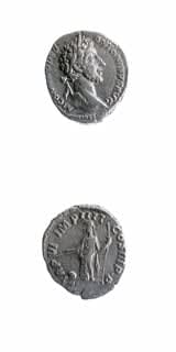 Silver Denarius of Emperor Commodus