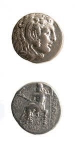 Macedonian Silver Tetradrachm of Alexander the Great