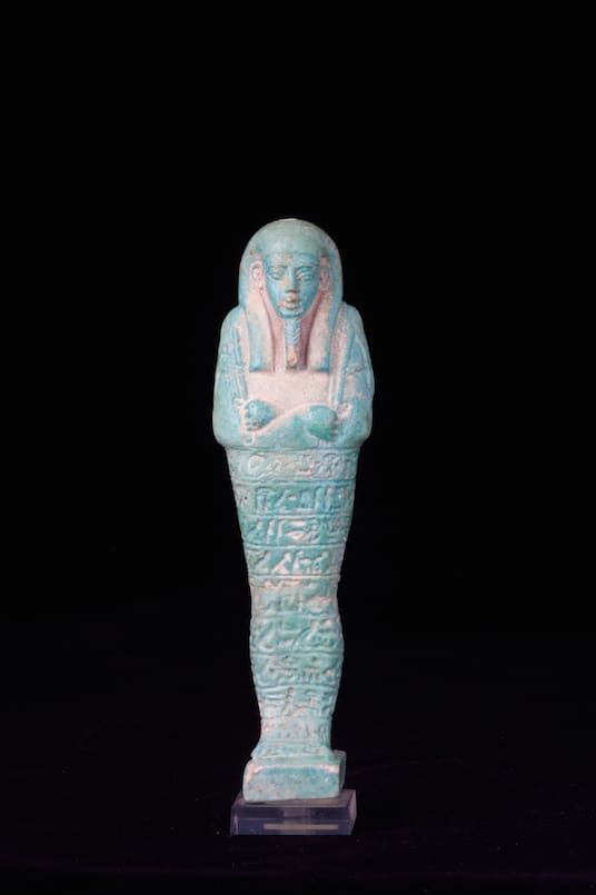 Late Dynastic Period Faience Ushabti