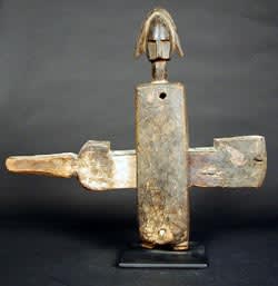 Dogon Wooden Granary Door Lock
