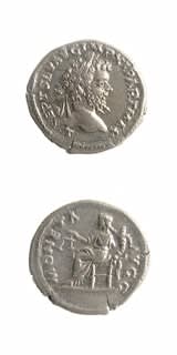 Silver Denarius of Emperor Septimius Severus