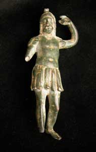 Roman Bronze Sculpture of Mars