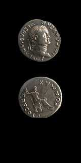 Silver Denarius of Emperor Vespasian