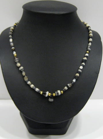 Agate Bead Necklace