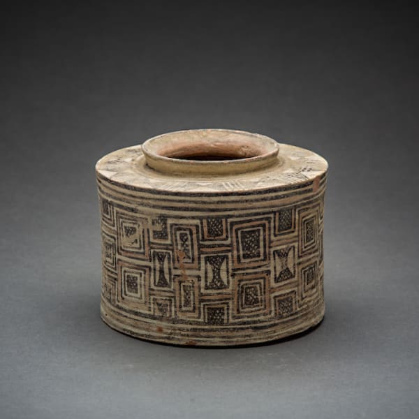 Indus Valley Painted Canister