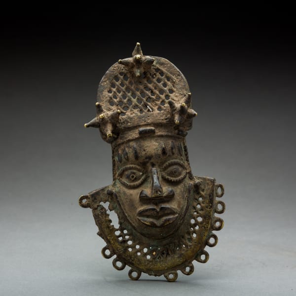 Benin Brass Hip Ornament