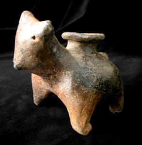 Nayarit Vessel in the Form of a Dog