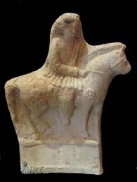 Hellenistic Sculpture of a Horse and Female Rider