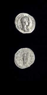 Silver Denarius of Emperor Severus Alexander