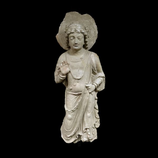 Gandharan Stucco Bodhisattva