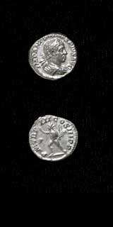 Silver Denarius of Emperor Elagabalus