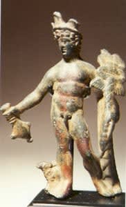 Roman Bronze Statue of Mercury