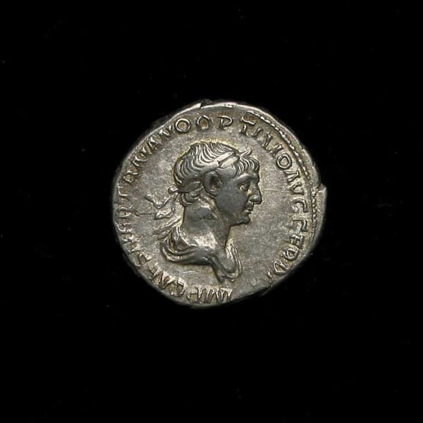 Silver Denarius of Emperor Trajan