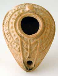 Byzantine Terracotta Oil Lamp