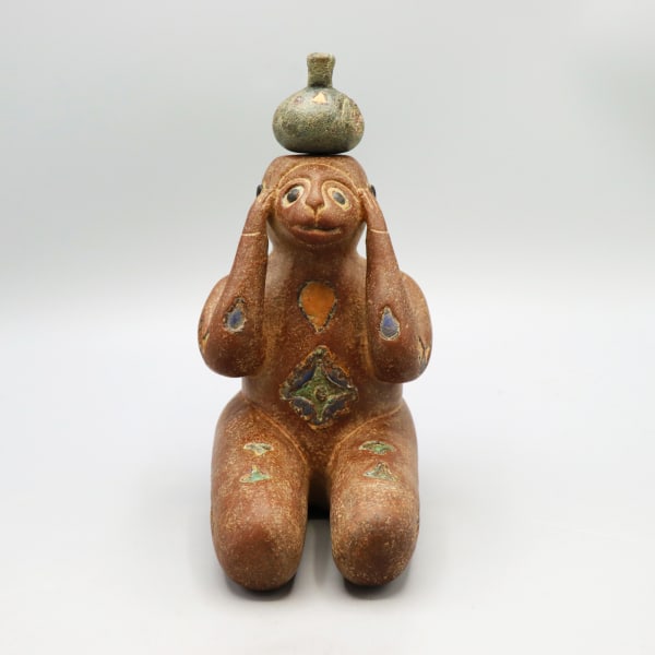 Bactrian Monkey Figure