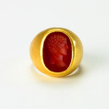 Classical Revival Intaglio of a Young Man